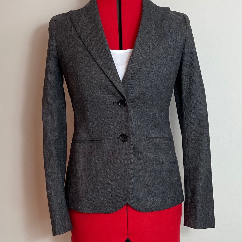 Theory Wool Pantsuit Sz 4 (blazer & trousers)